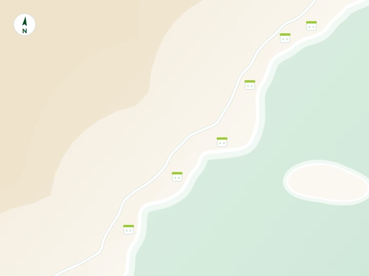 Mappa illustrata della costa di Sharm El Sheikh con le nostre farmacie di Naama Bay e Nabq